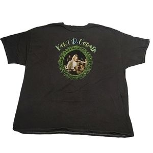 Nirvana Kurt Cobain Vintage Inspired Pigment Dyed T-Shirt
